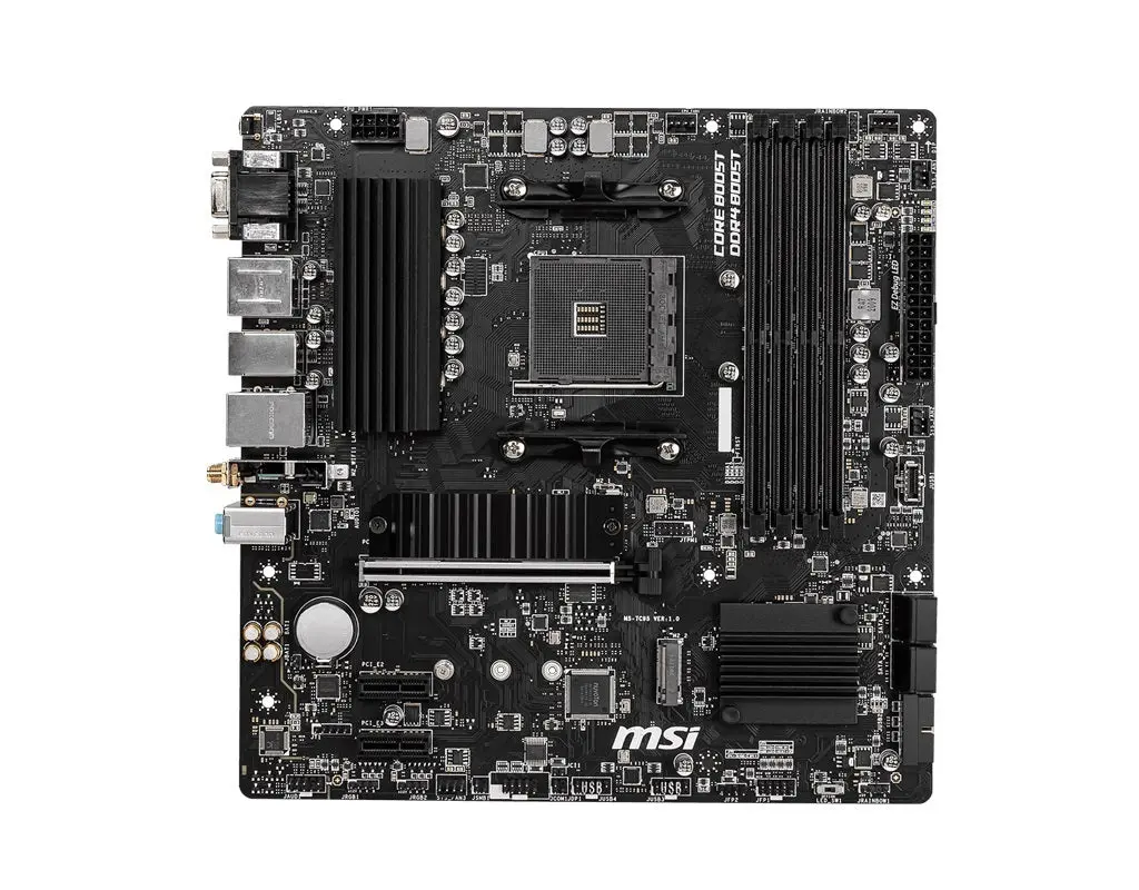 Msi B550m Pro-Vdh Wi-Fi Amd B550 Am4 Desktop Motherboard 2