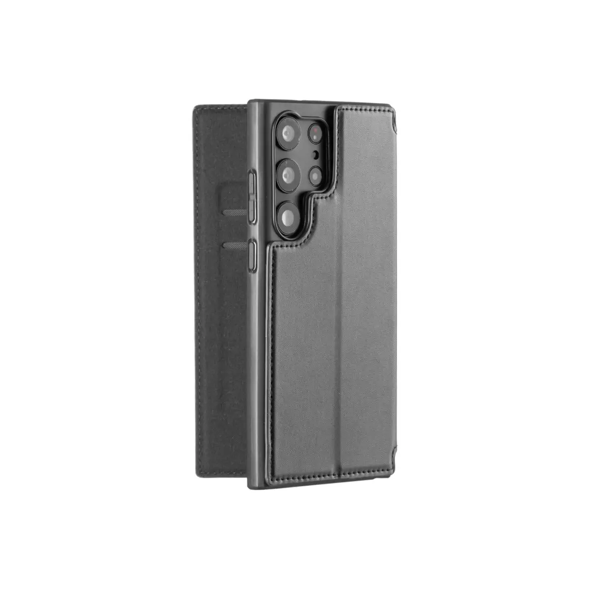 3Sixt Slimfolio Phone Case For Samsung Galaxy S23 Ultra - Black 1