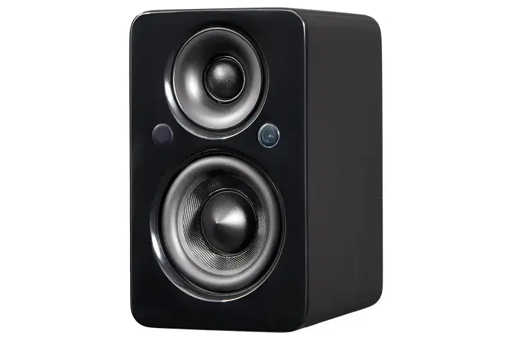 Jamo Mini Mkii Active Bookshelf Speaker (High Gloss Black) 1