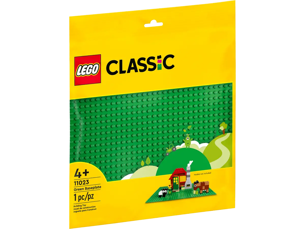 Lego 11023 Green Baseplate - Classic 4+ 1