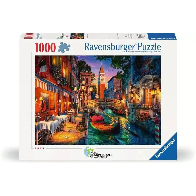 Ravensburger 1000Pc Canal Cruise In Venice Puzzle 1