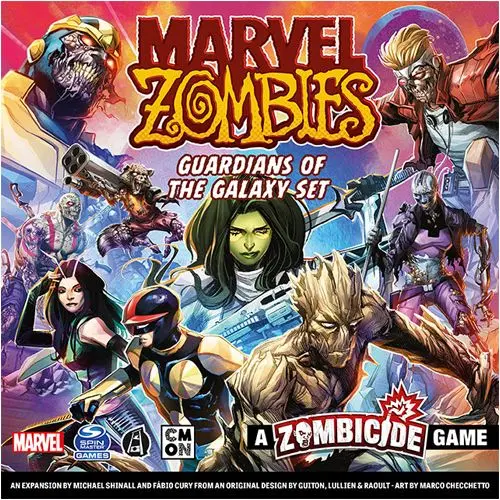 Cmon Marvel Zombies  A Zombicide Game: Guardians Of The Galaxy Expansion Board Game 1