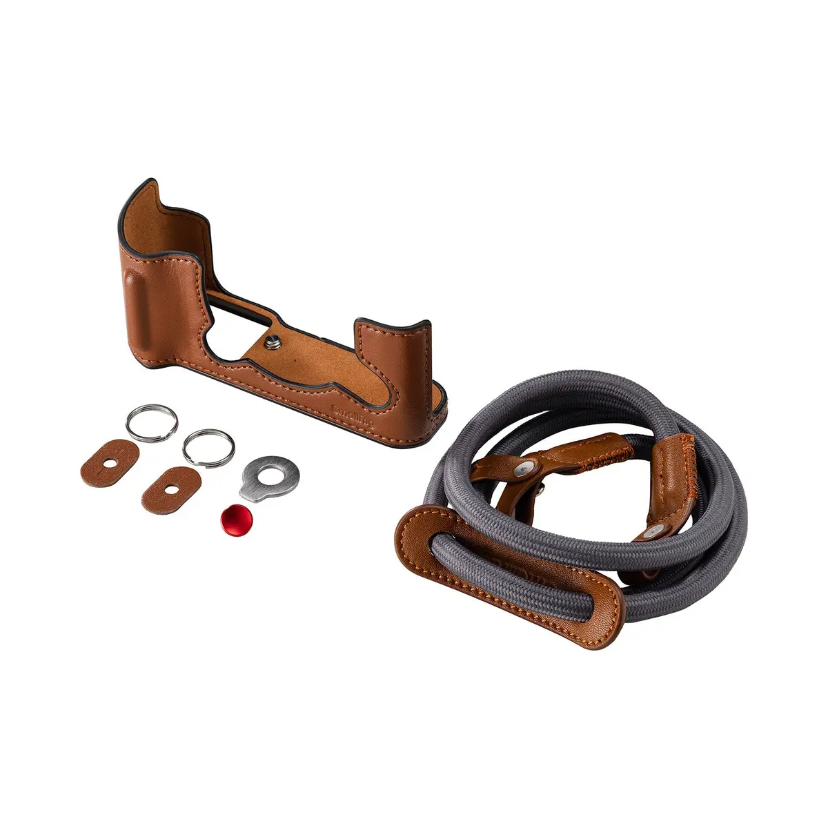 Smallrig Leather Half Case Kit For Fujifilm X-T30 / X-T30 Ii / X-T30 Iii (Brown) 5670 1