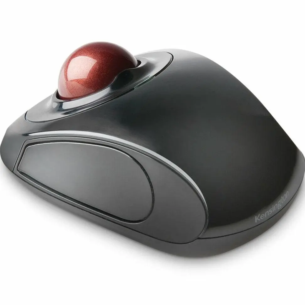 Kensington Orbit Trackball Mouse Wireless Black/Red 1