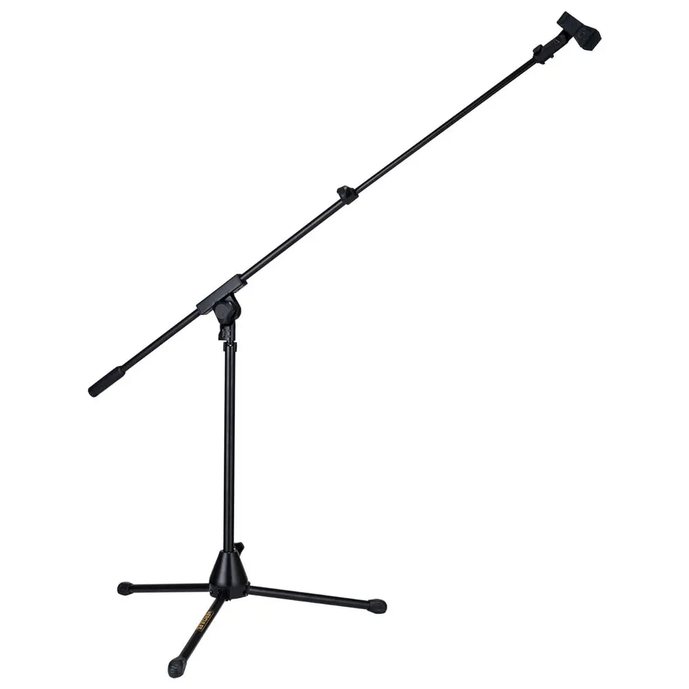 Hercules Low Profile Tripod Microphone Stand With Boom And Mic Clip 2