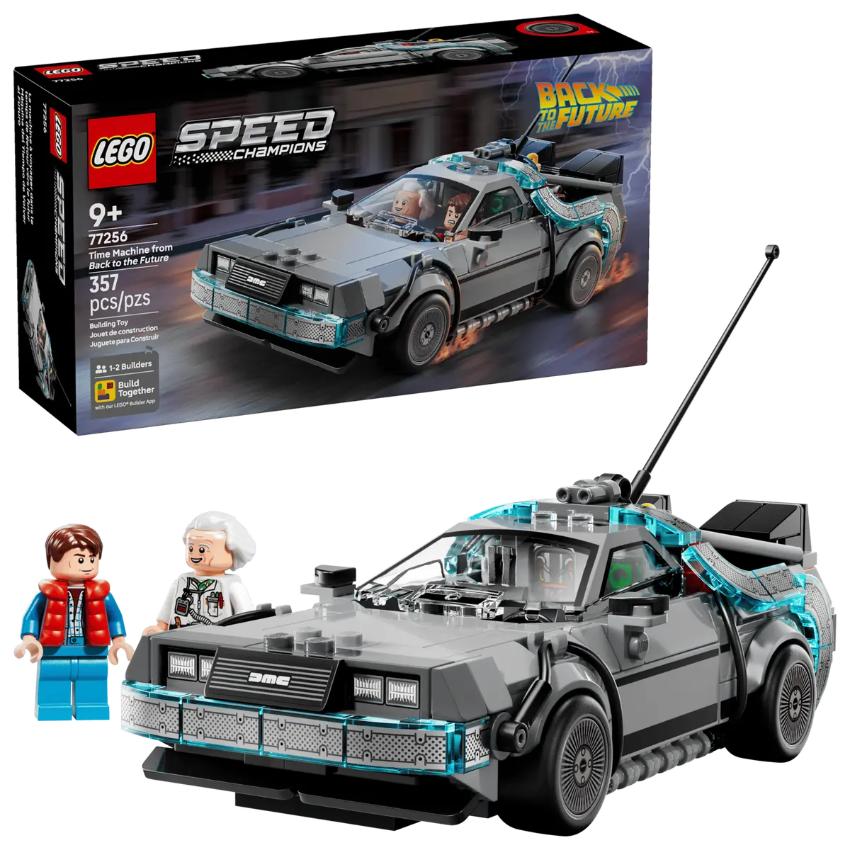 Lego Speed Champions - Time Machine From Back To The Future 1