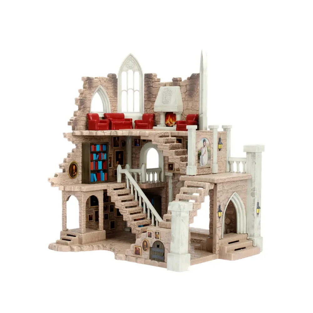 Jada Harry Potter Hogwarts Scene With 10 Nano Metalfig Play Set Collectible 1