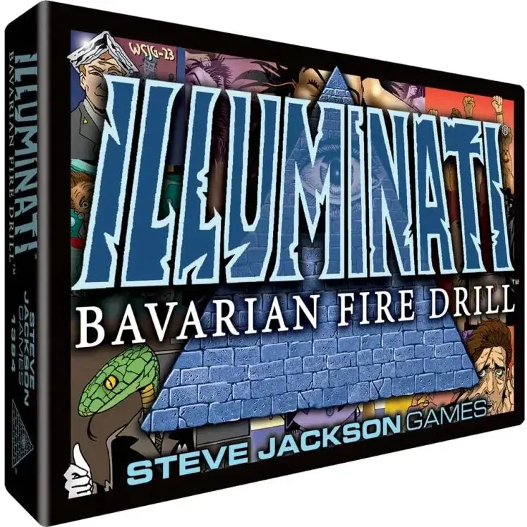 Van Ryder Games Illuminati Bavarian Fire Drill Cards Expansion Game Steve Jackson Games 1