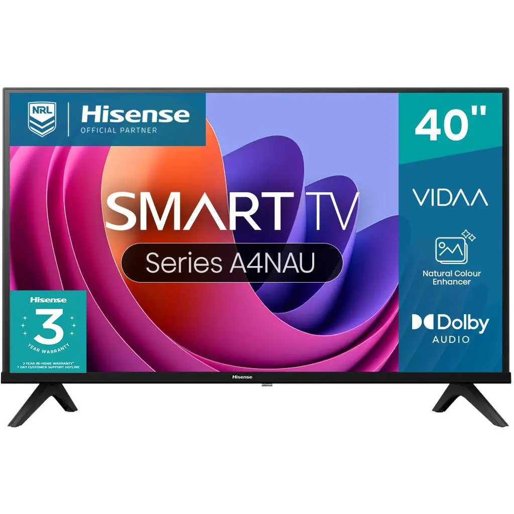 Hisense 40" A4nau Full Hd Smart Tv [2024] 1