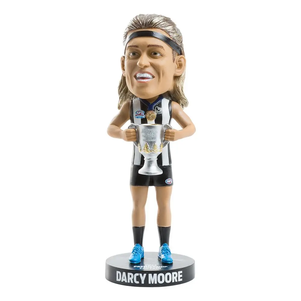Afl - Collingwood Magpies - Darcy Moore (2023 Premiership) Bobblehead 1