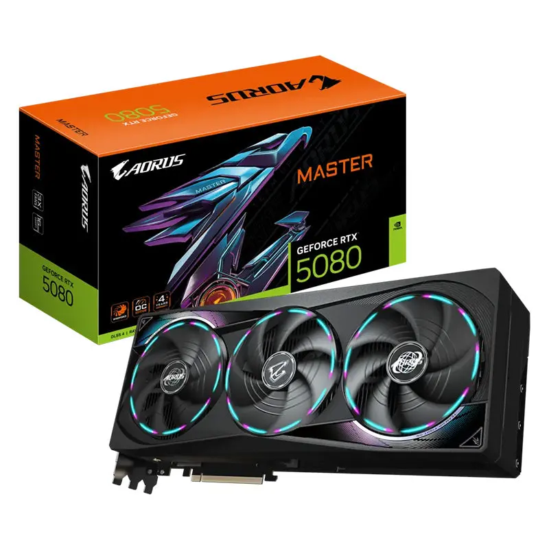 Gigabyte Aorus Geforce Rtx 5080 Master 16G Graphics Card (Gv-N5080aorus M-16Gd) 1