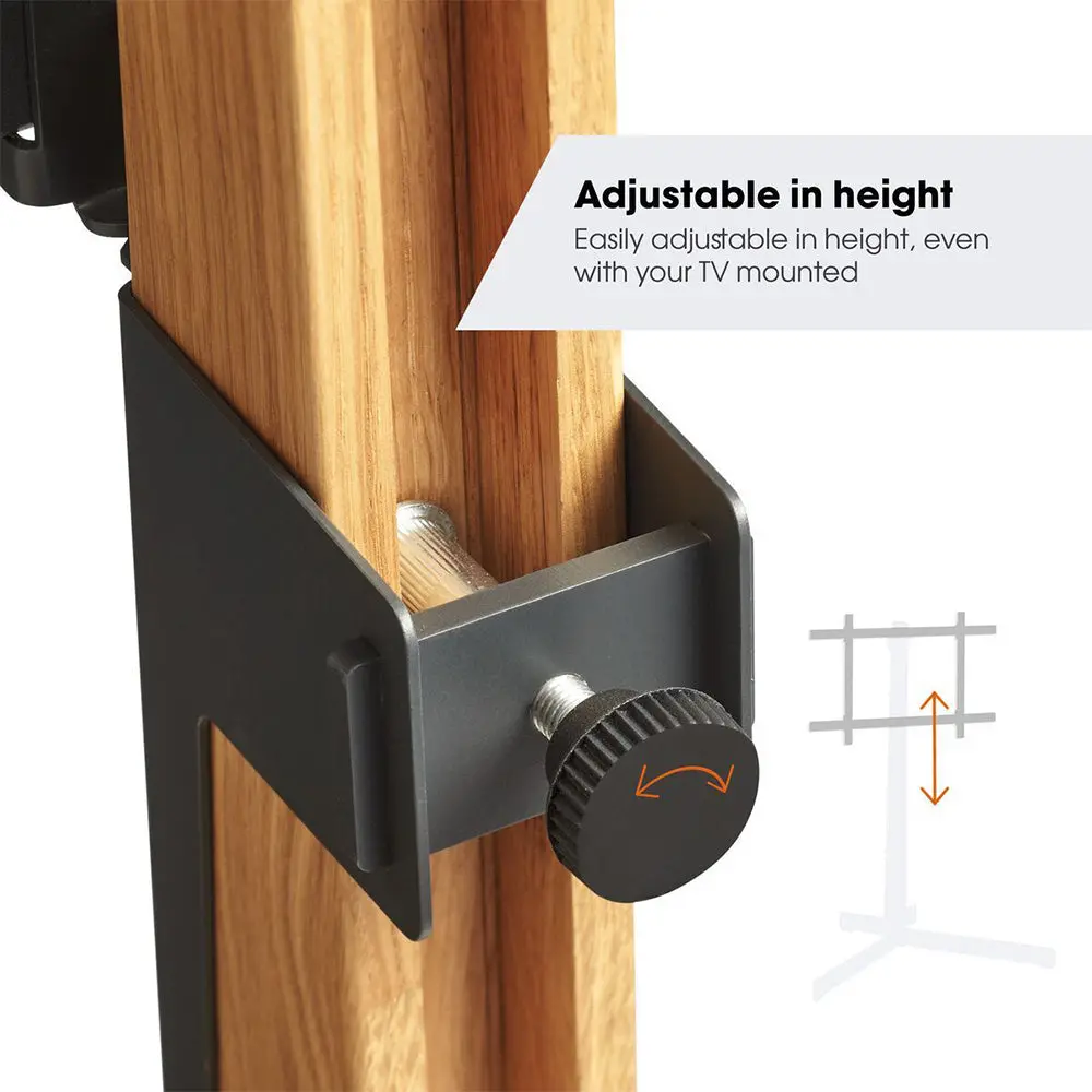 Vogel's Tvs3695 Floor Stand For 40-77" Led Tv (White) 2
