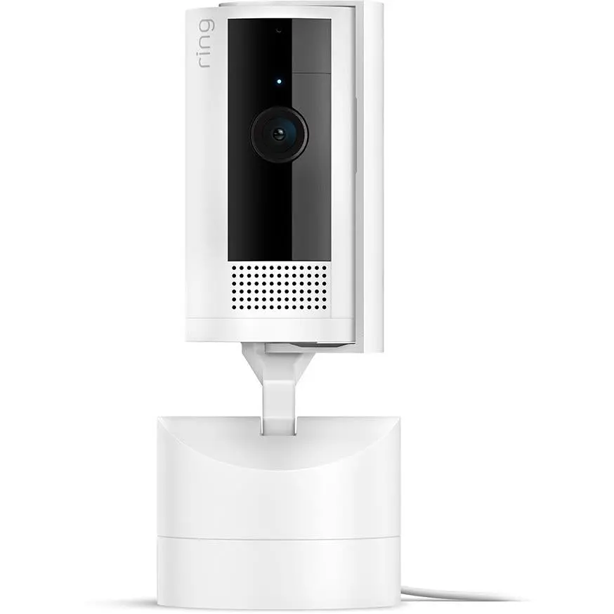 Ring Pan-Tilt Indoor Security Camera (White) 1