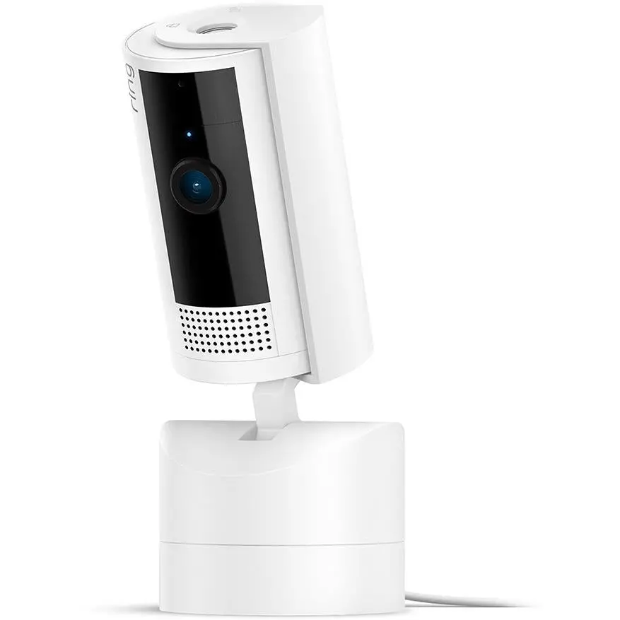 Ring Pan-Tilt Indoor Security Camera (White) 2