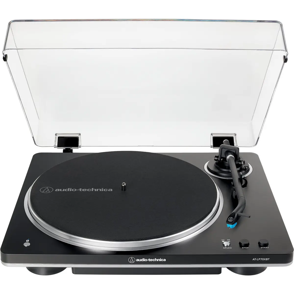 Audio-Technica Lp70xbt Fully Automatic Bluetooth Turntable (Black/Silver) 1