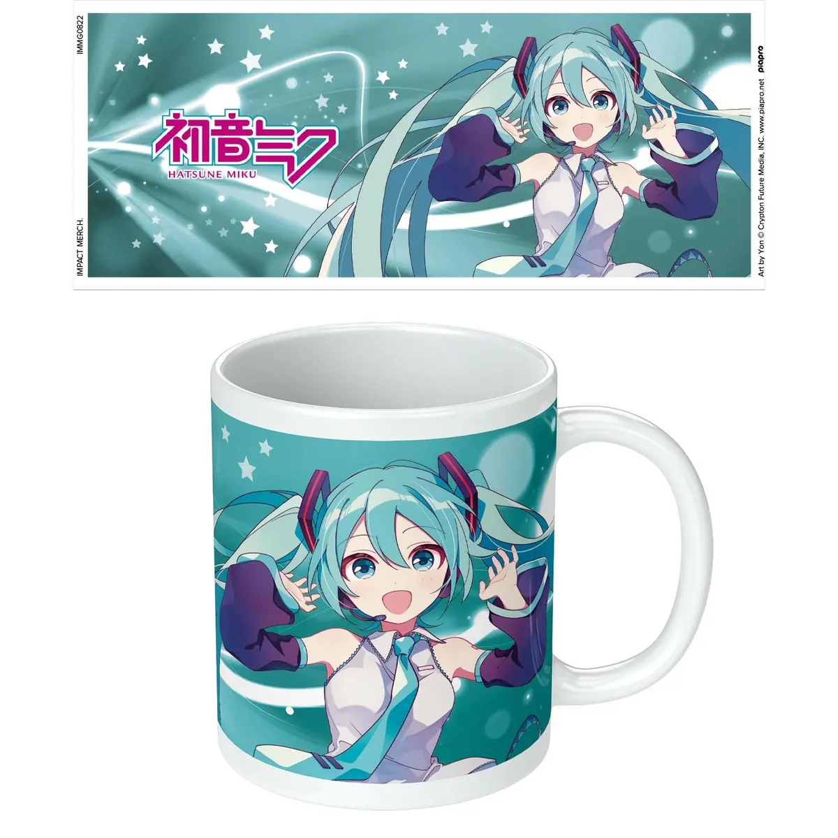 Hatsune Miku - Blue Mug 2