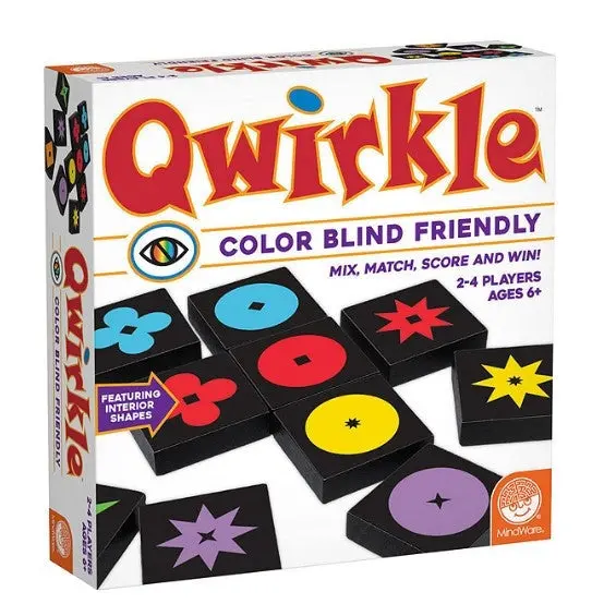 Mindware Qwirkle Colour Blind Friendly Edition Game 1