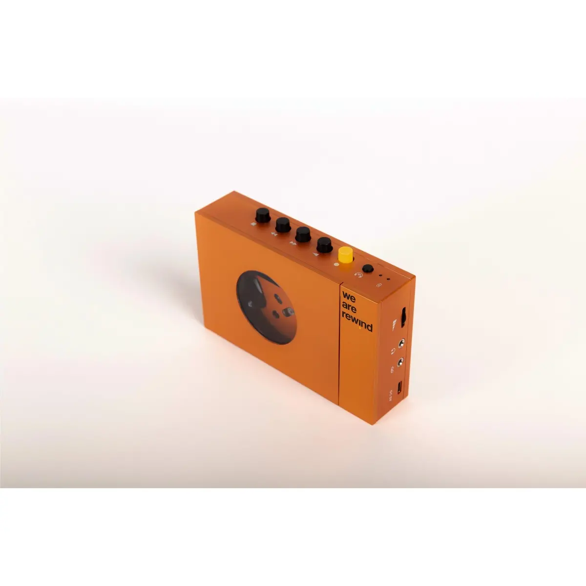We Are Rewind Portable Bluetooth Cassette Player (Serge Orange) 2