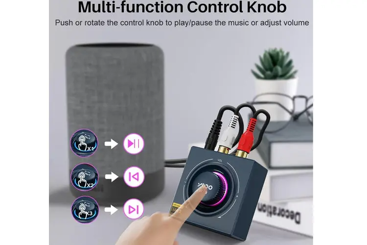 1Mii B06t3+ Plus Bluetooth Audio Receiver Adapter 2