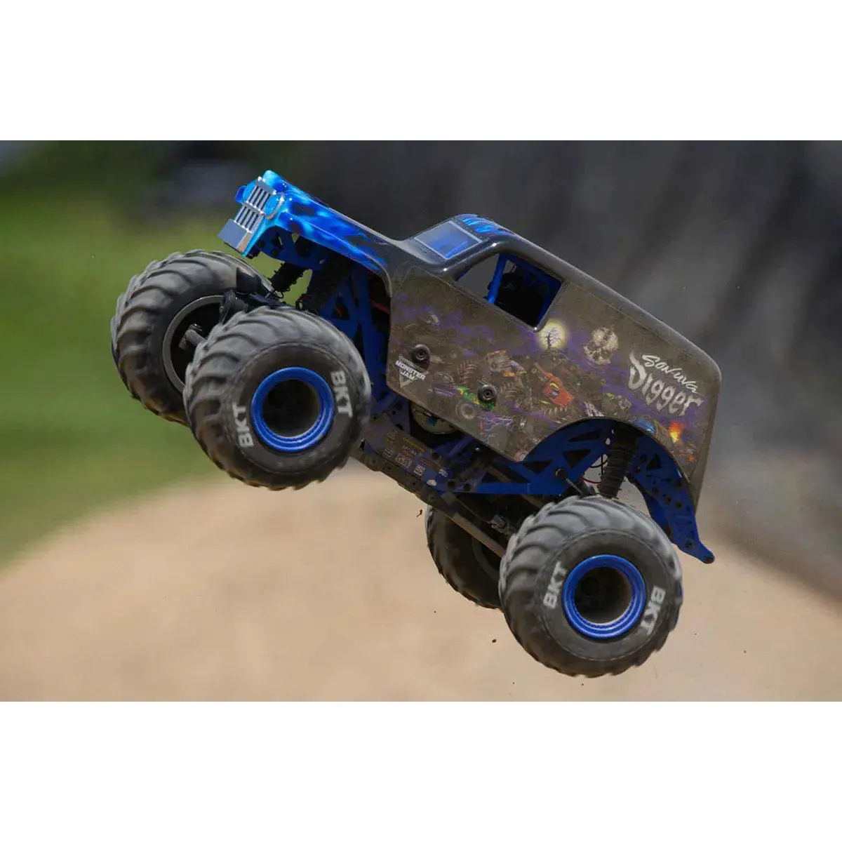 Losi Mini Lmt Son Uva Digger Rc Truck - Blue 2