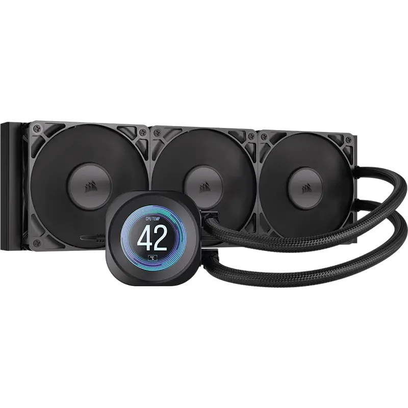 Corsair Nautilus 360Mm Rs Lcd Liquid Cpu Cooler (Black) 1