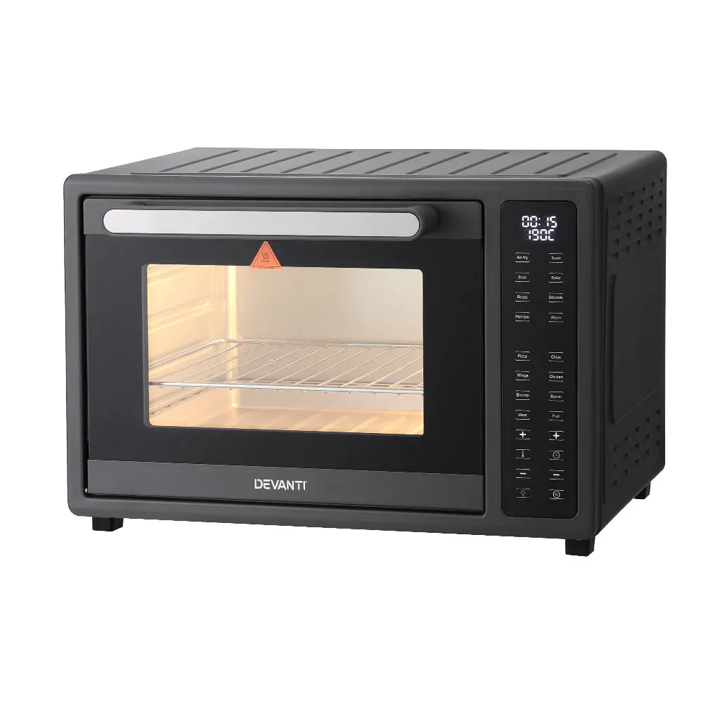 Devanti Air Fryer 32L W/ Lcd Touch Oven 1700W 1