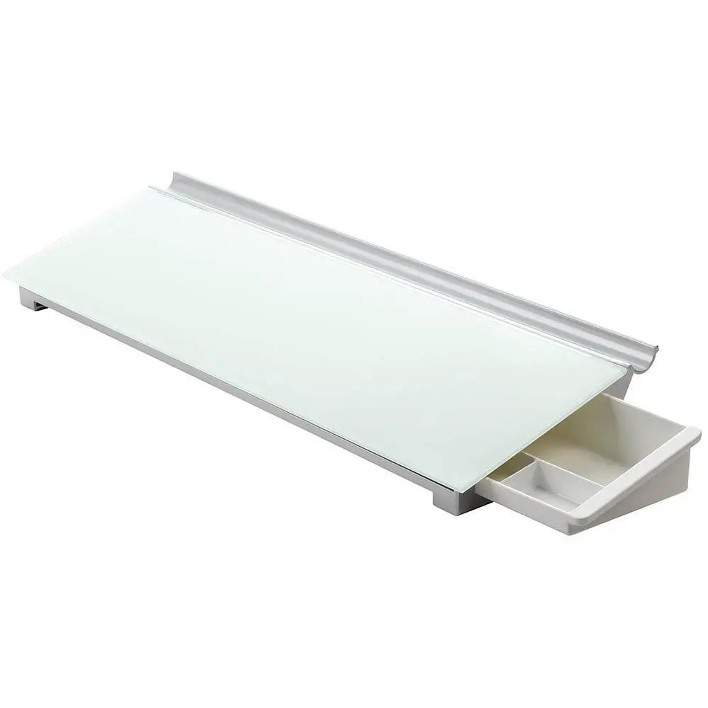 Quartet Desktop Glass Computer Pad 460X150mm 1