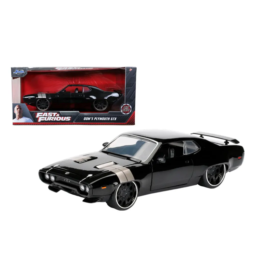 Jada 1:24 Scale Fast & Furious 8 Dom's 1972 Plymouth Gtx Diecast Car Model 2