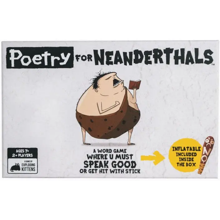 Poetry For Neanderthals 1
