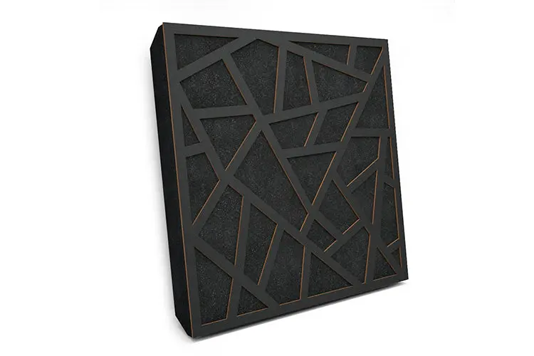 Elite Sound Acoustics 70Mm Panel Foam For Auditoriums (Skyros Black) 1