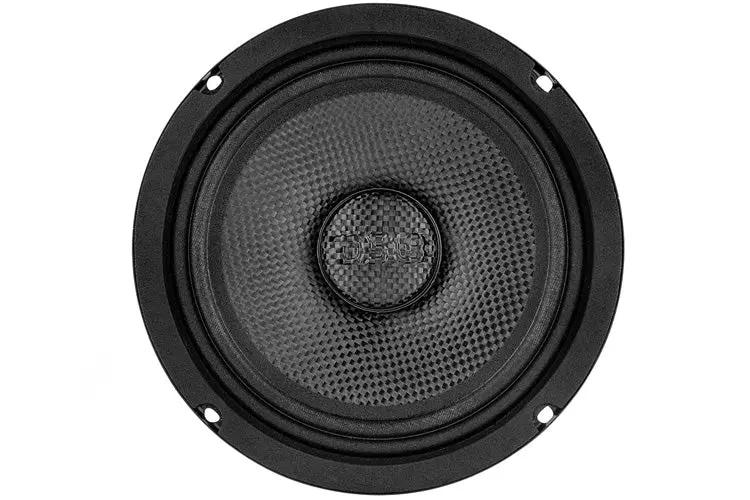 Ds18 Pro 6.5" Slim Mid-Bass 250W Speakers W/ Carbon Fiber Cone (Each) 2
