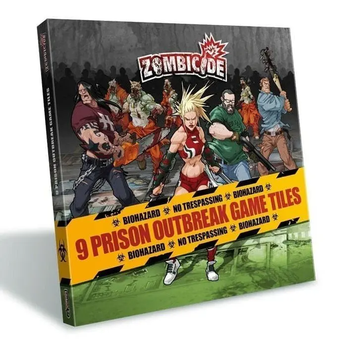 Cmon Zombicide Season 2: Prison Outbreak  Extra Tile Pack Board Game 1