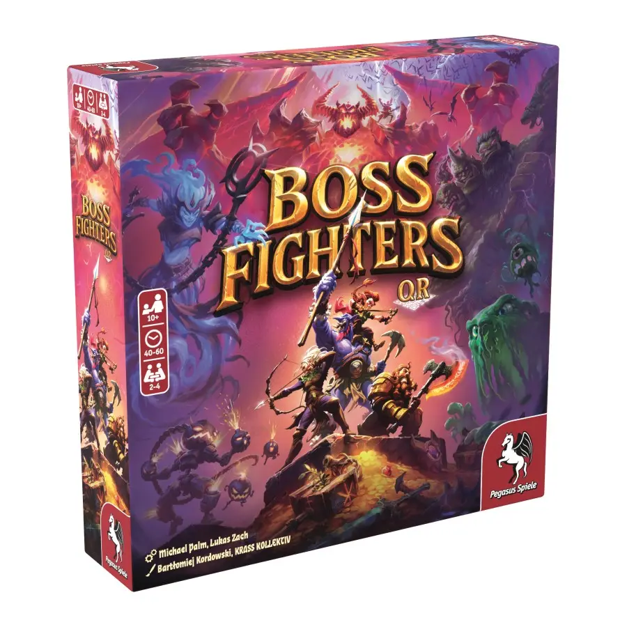 Pegasus Spiele Boss Fighters Qr Board Game 1