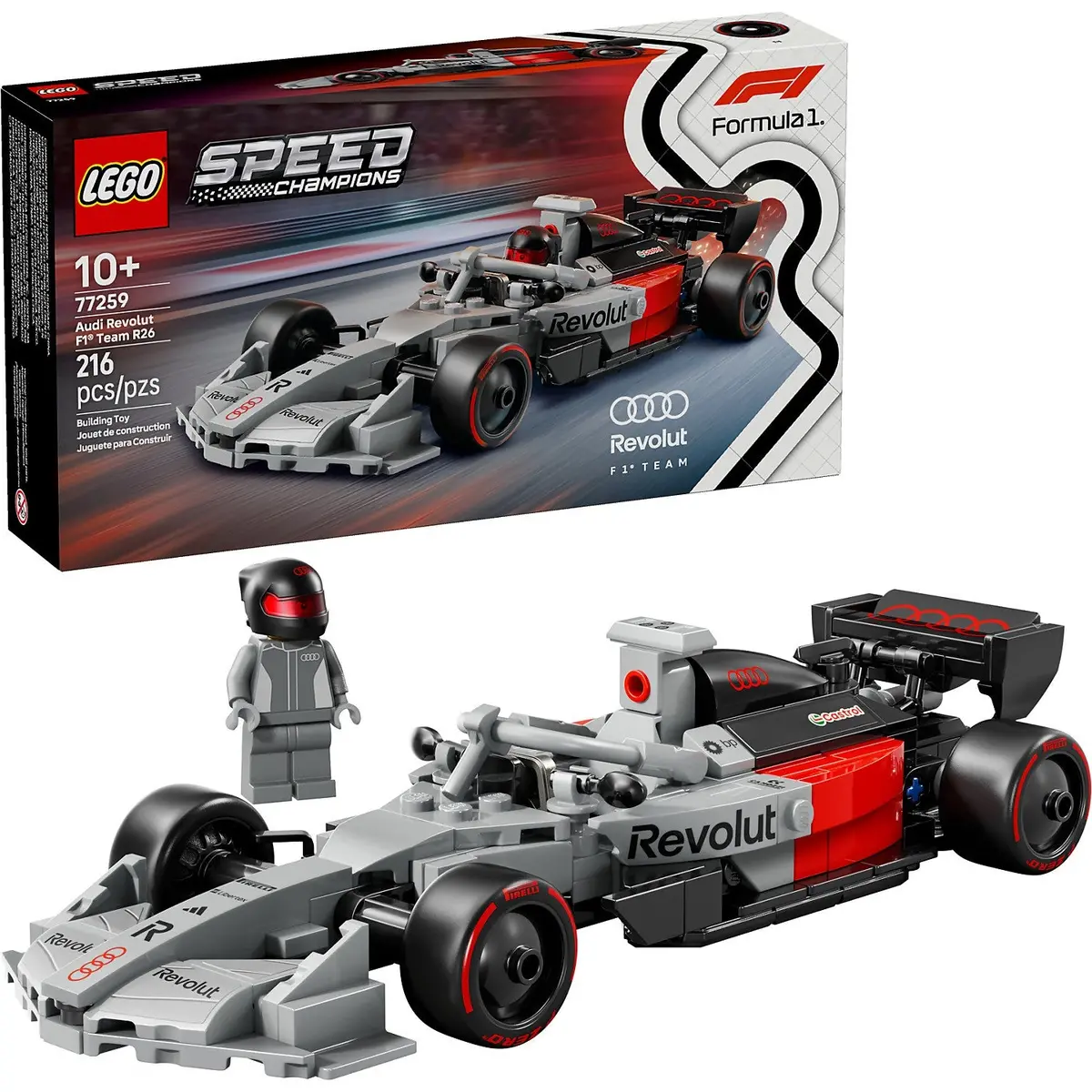 Lego 77259 Audi Revolut F1 Team R26 Race Car - Speed Champions 1