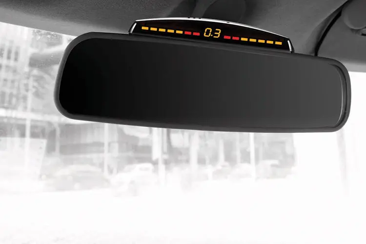 Steelmate Pts411m7 Dual Front & Rear Parking Sensor With Voice Warning 2