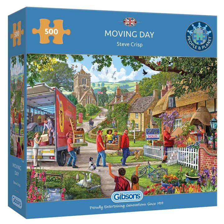Gibsons 500Pc Moving Day Puzzle 1