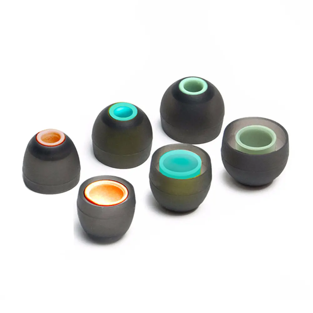 Sansai Replacement Silicone Ear Tips In Multi Size Pack (S/M/L) 1