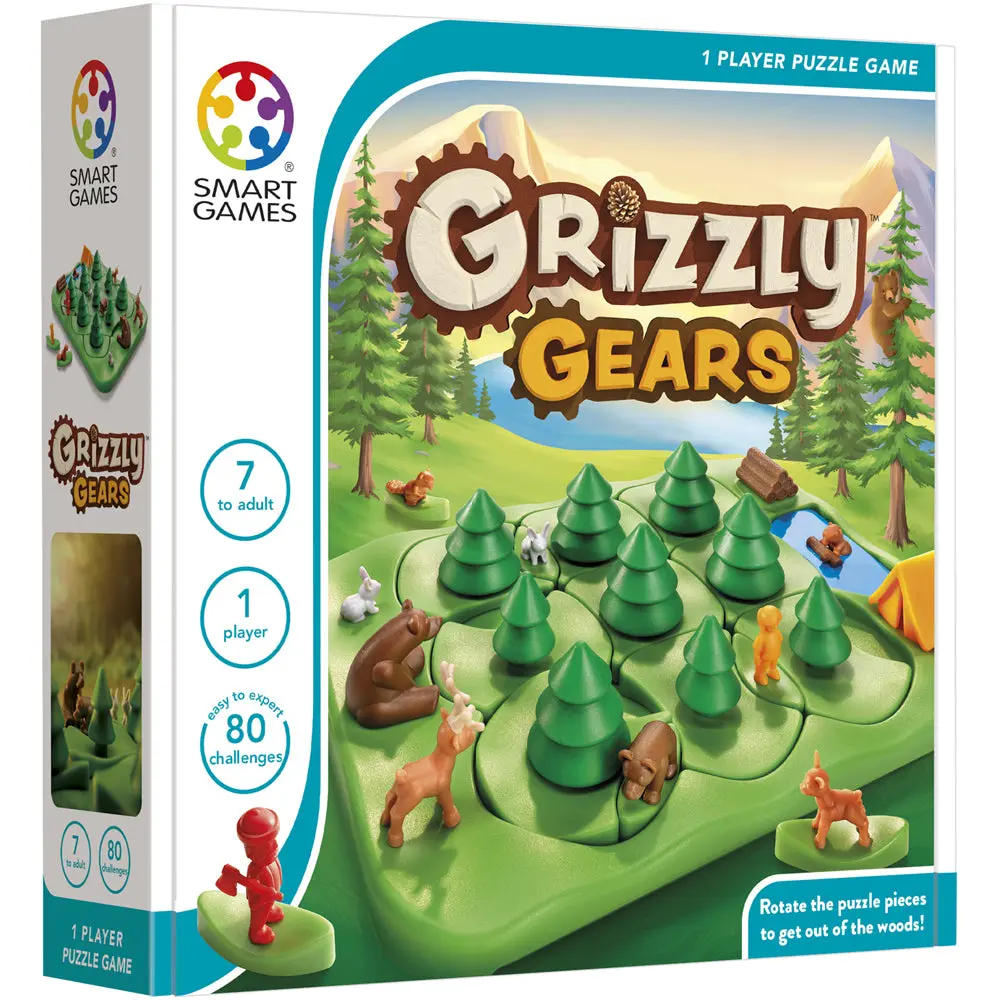 Smart Games Grizzly Forest Gears Puzzle/Board Game 1