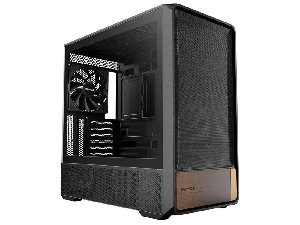 Okinos Air Cross Tempered Glass Mid-Tower Case 1