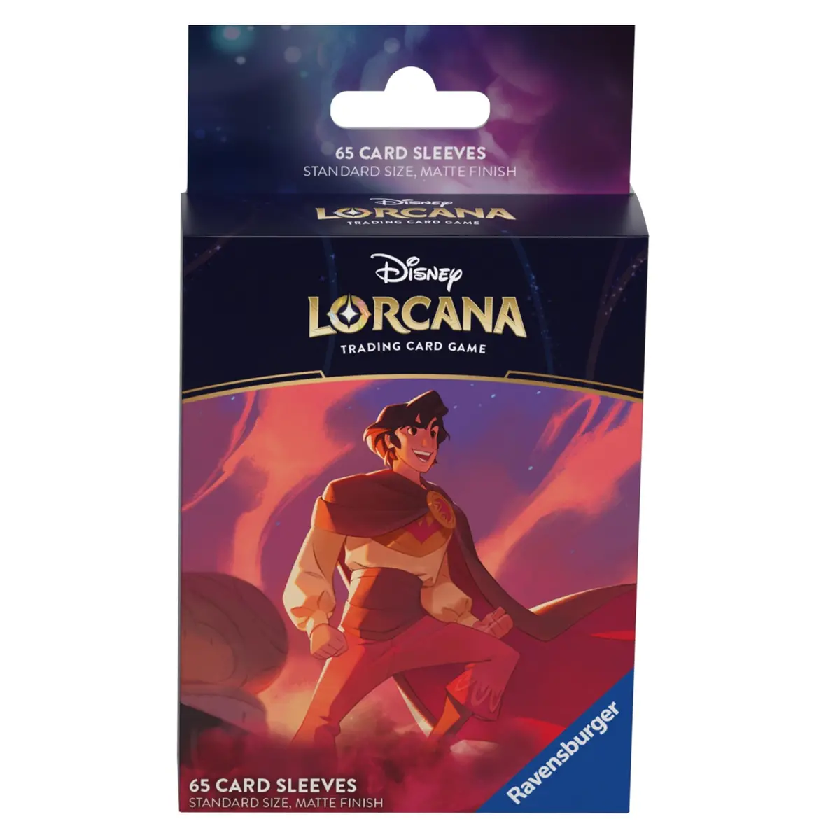 Disney Lorcana Trading Card Game - Shimmering Skies Aladdin Card Sleeves 1