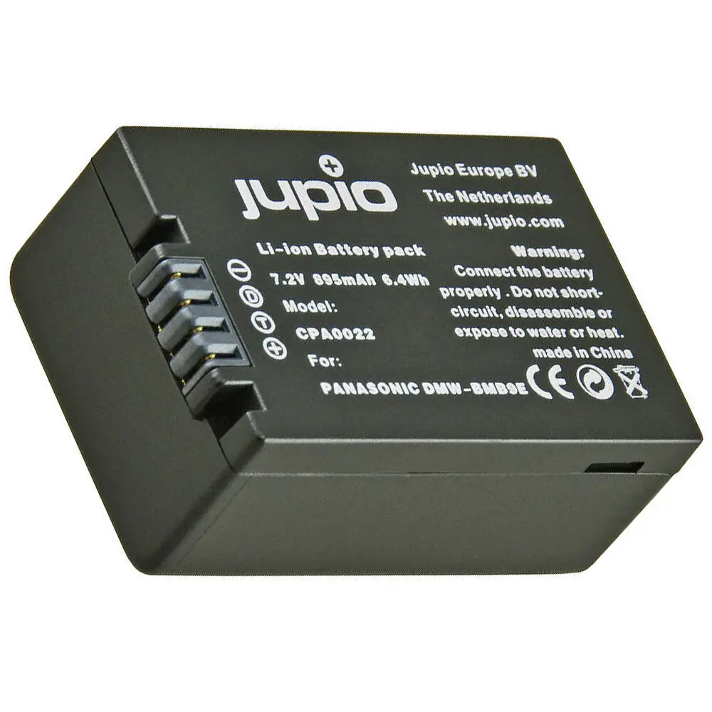 Jupio Li-Ion 7.2V 895Mah Rechargeable Battery For Panasonic Dmw-Bmb9e Cam 2