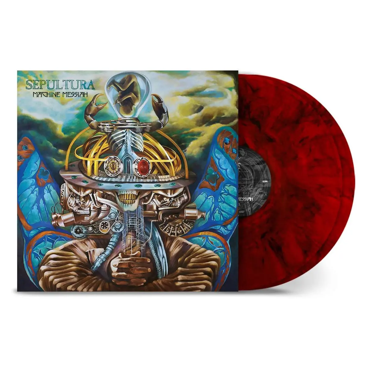 Machine Messiah (Ruby Red Marble Vinyl Reissue) 1