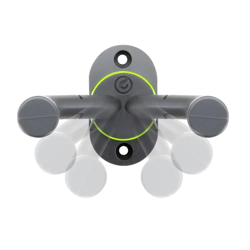 Gravity Gs08wmb Universal Wall Mount Hanger For Acoustic/Electric Guitar Black 2