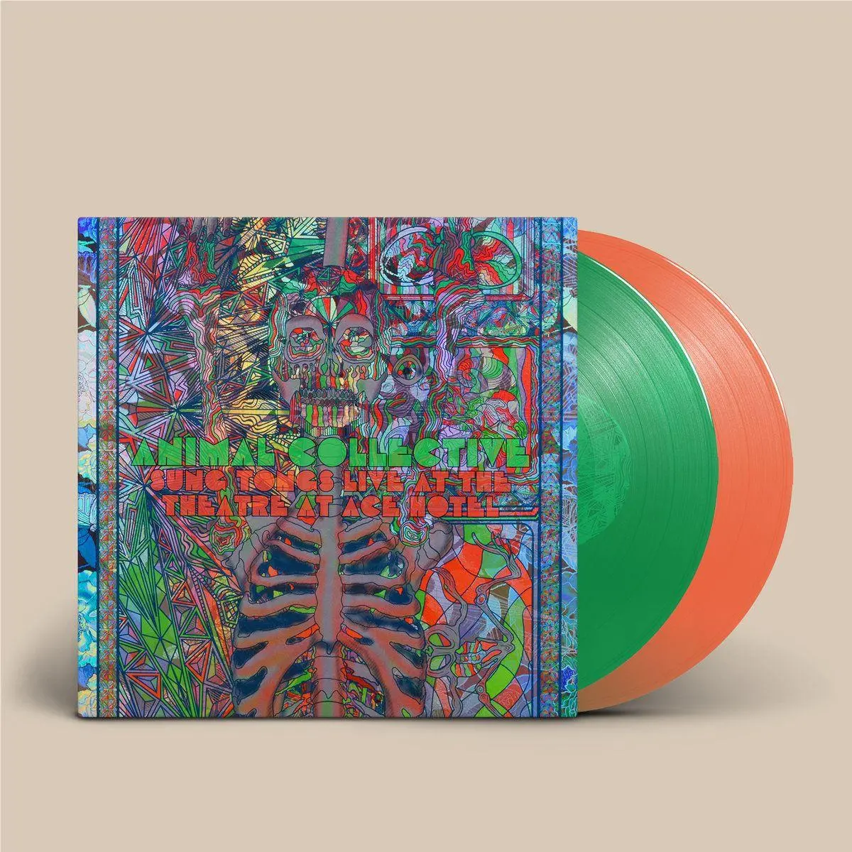 Sung Tongs: Live At The Theatre At Ace Hotel (Light Green/Neon Orange Vinyl) 1