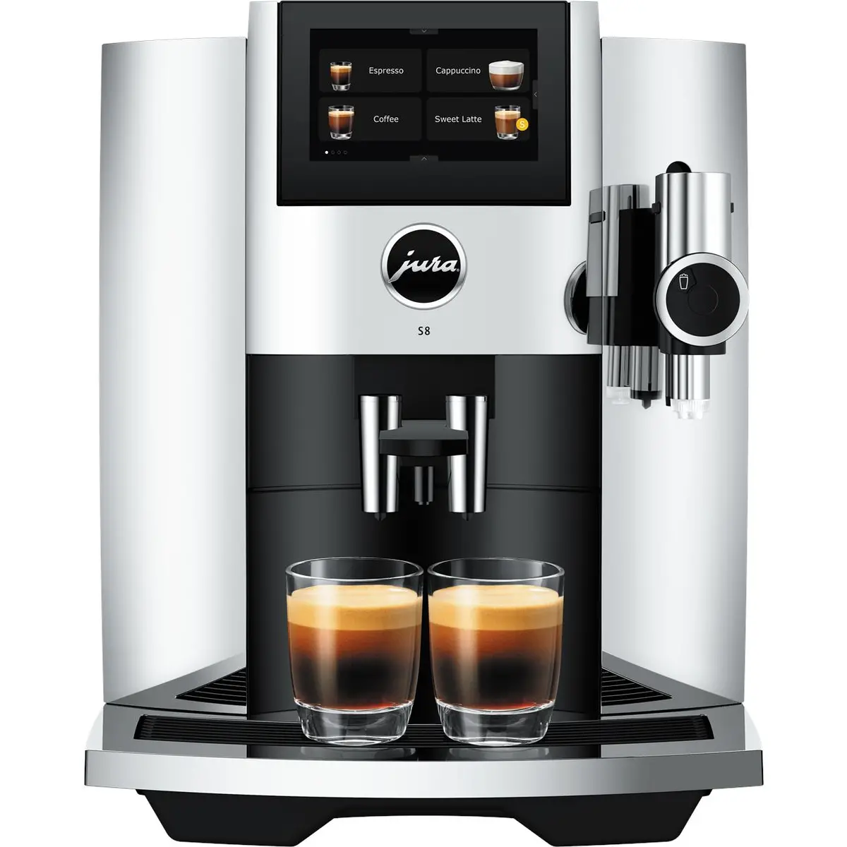 Jura S8 Fully Automatic Coffee Machine (Chrome) 1