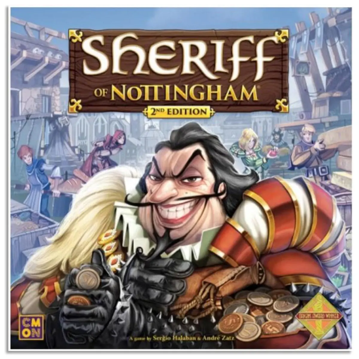 Cmon Sheriff Of Nottingham 2Nd Edition Board Game 2