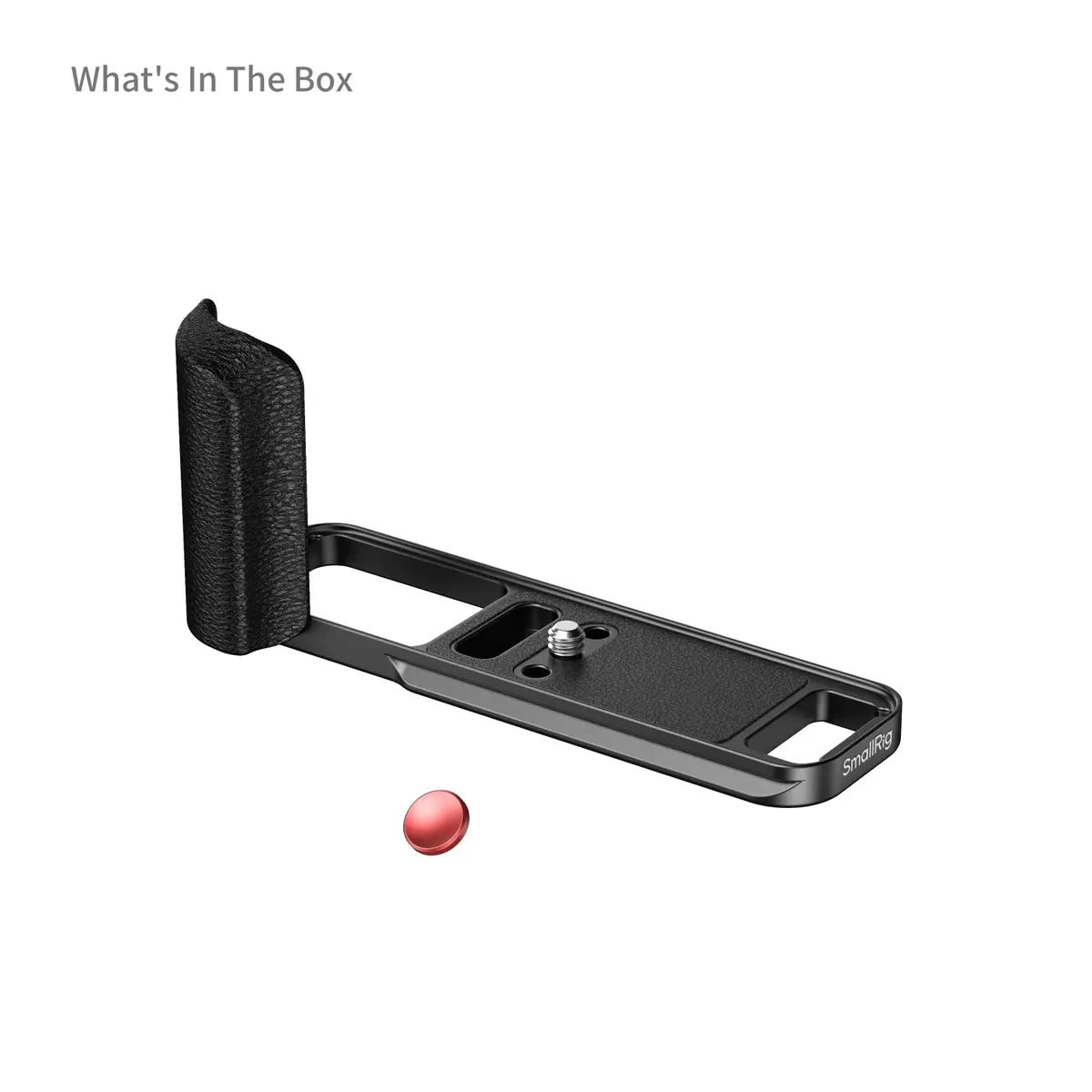 Smallrig L-Shaped Mount Plate With Silicone Handle For Fujifilm X-E5 (Black) 5448 2