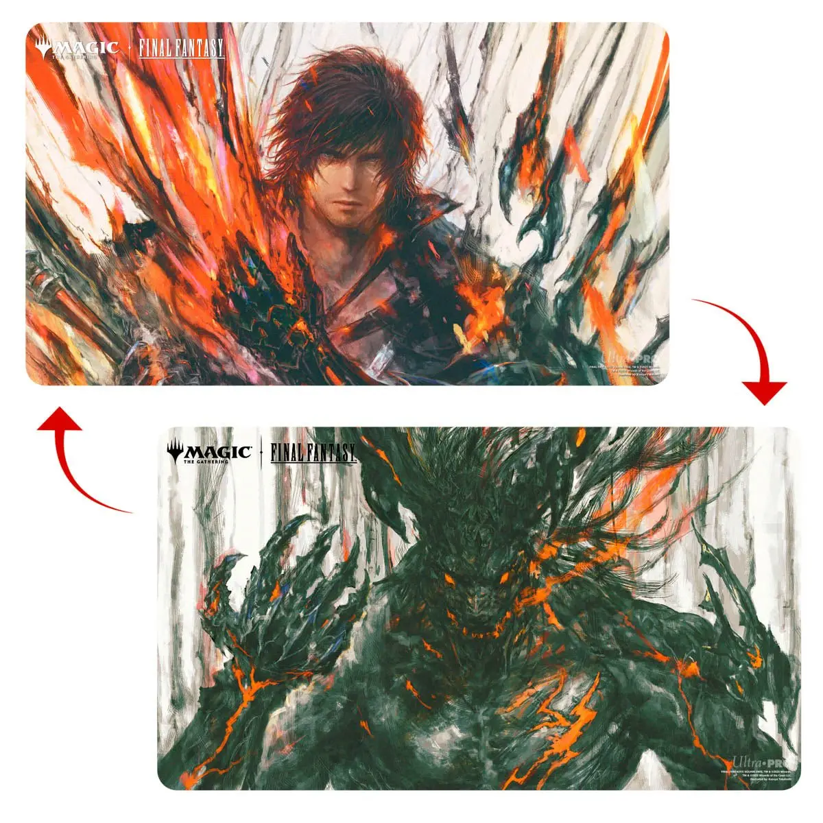 Ultra Pro: Up38759 Magic The Gathering - Final Fantasy Double Sided Playmat Premium S For Mtg 1