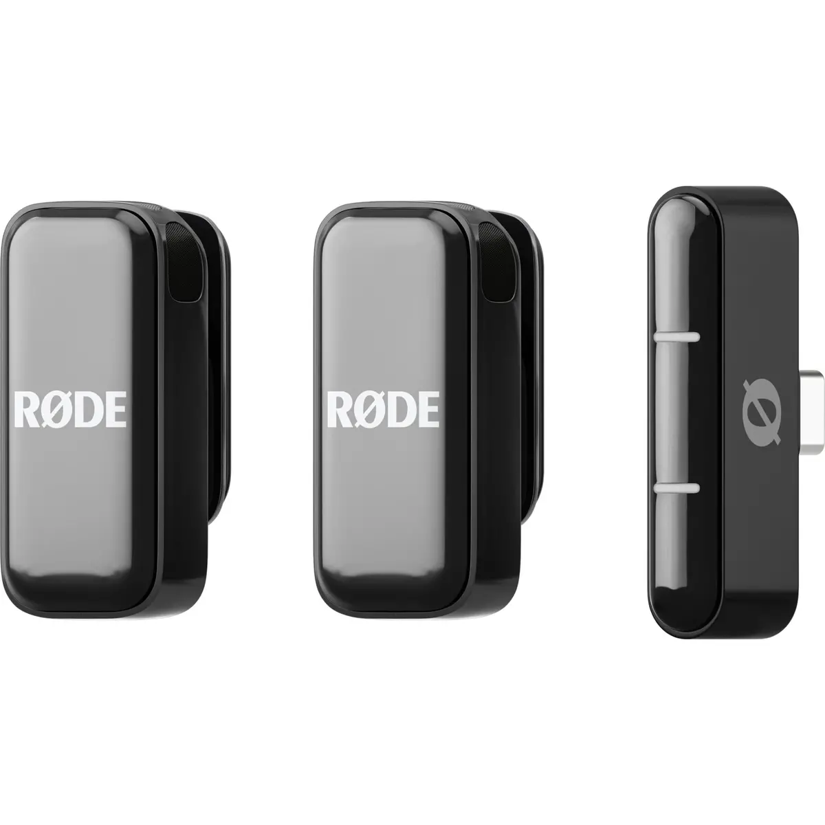 Rode Wireless Micro Ultra-Compact 2-Person Wireless Microphone Usb-C (Black) 2