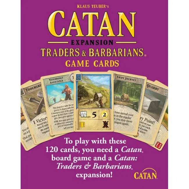 Catan Traders And Barbarians Expansion Card Deck 5Th Edition Game 1